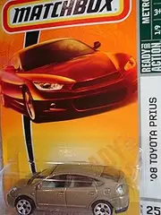 [Matchbox] 08 Toyota Prius Metro Rides Series Tan #25 Olive 1/64 Scale