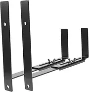 BESPORTBLE 2pcs Adjustable Planter Box Brackets for Balcony Railing Window Plant Hanger Hooks Support for Use for Hanging Planter Boxes