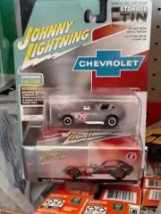 JOHNNY LIGHTNING STORAGE TIN FIREBIRD CHEETAH COLLECTION