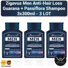 Zigavus Men Anti Hair Loss Guarana & Passiflora Shampoo 3×300ml