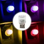 1x USB LED Flash Light Car Neon Atmosphere Ambient Bright Lamp Bulbs Accessories
