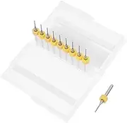 Efficient Pcs Mm Drill Bits Ultra-fine Grain Carbide Engraving Drill Set for Woodworking Tools Random