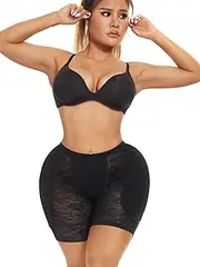 [Clevvets] Shapewear Butt Lifter Panties High Waist Hip Padded Enhancer Shapewear Underwear Womens for Under Dresses