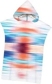 Ｂｅｓｇａ Hooded Poncho Towels Absorbent Changing Robe for Child Man Women Adult Swimming, Type B