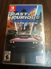 Nintendo Switch Authentic Fast and Furious CASE ONLY NO GAME