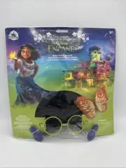 Disney Encanto Mirabel Youth Accessory Set NWT Wig Earrings Glasses Hair Clip