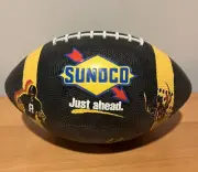 FOOTBALL Vintage Sunoco Promotional Just Ahead Touchdown Football Blue Yellow