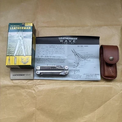 Leatherman Wave Multi Tool w/Leather Case Multiplier