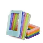 Transparent Picture Frame Double Sided Fridge Sticker DIY Photo Frames