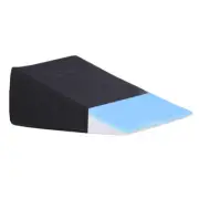 Cool Gel Memory Foam Wedge Pillow Cushion Neck Back Support With Cover