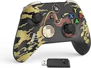 2.4G Wireless Controller Compatible with Xbox One X/S, Xbox Series X/S, PC Windows 7/8/10, with Hall Trigger Button(LT,RT)- Upgraded Version Support Share Function (Black Myth Theme)