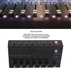 ZZ1 Sound Mixer Ultra Compact Metal Low Noise 6 Channel Stereo Line Mixer For St