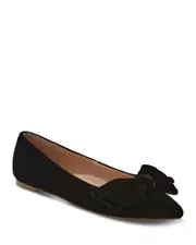 Jack Rogers Women's Debra Velvet Pointed Toe Ballet Flats