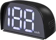 Generic Display Display Car Windshield Speedometer Projector Odometer Speedometer Mph Car Speed Tracker Interior Accessories Digital Speed Meter Led Black