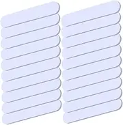 AOKWAWALIY Hat Sweat Sponge Portable Sweat Pad Daily Use Absorption Pad Small Sweat Liner Sweat Accessory Hat Sweat Strips Small Sweat Pad Sticky Sweat Protector Collar Eva Foam White