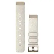 Garmin QuickFit 20 mm Cream Heathered Nylon with Cream Gold Hardware Watch Band