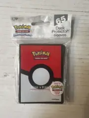 2016 Ultra Pro Pokémon Deck Protector Sleeves Poke Ball Pack Of 65 - NEW