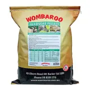 Wombaroo Herbivore Pellets 5kg Antelope Bison Deer Rabbit Land Tortoise Fibre