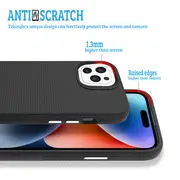 iPhone 15 Pro Max Rugged Shockproof Case Cover - Best Quality, Flexible & Strong, Lightweight, Heavy-Duty Protection, Durable, MagSafe Compatible - Navy