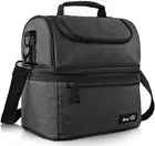 Lunch Box Insulated Lunch Bag Large Cooler Tote Bag for Adult,Men,Women,Kid, Dou