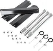 Grill Burner & Heat Plate & Ignitor Replacement for Chargriller Texas Trio 3070