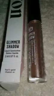 *FOOL'S GOLD* GLIMMER SHADOW LIQUID EYESHADOW Shimmery Avon Eye Makeup New/Boxed