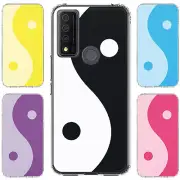 For TCL 30XE 5g 40XE 30V 20XE 20A ShockProof TPU Phone Case+Tempered Glass-YNG