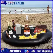 Pool Drinks Stand Floating Tray - Portable Pool Party Accessory for Drink Snack