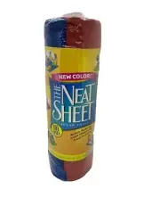 The Neat Sheet Ground Cover Water Repellant 57" X 77 " Blue/Pink - NIP