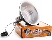 Heavy Duty Clamp Light for Reptile Tanks and Terrariums, 150-Watt, 8.5"