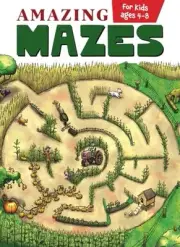 Amazing Mazes for Kids Ages 4-8: Awesome Hand-Drawn Maze Book for Kids (Maze Act