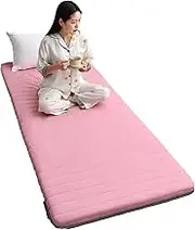 Floor Mattress Japanese Futon Single Mattress Topper Roll Up Mattress Tatami Mat Portable Sleeping Mattress for Floor Guest Bed Sofa(1,90x200cm)