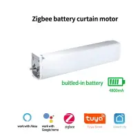 在飛比找樂天市場購物網優惠-涂鴉ZigBee電機帶電池Alexa語音控制智能家居跨境