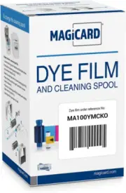 Magicard MA100YMCKO Color Ribbon - YMCKO - 100 Prints Software Demo