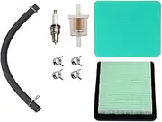 GCV160 Air Filter Tune Up Kit Fit for Honda GCV190 GC190 GC160 GX100 HRC216 HRR216 HRR2169VKA HRX217 Lawn Mower,Spark Plug 17211-ZL8-023 Air Cleaner