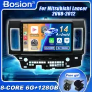 *6GB+128GB* Car Stereo For Mitsubishi Lancer 2008-2012 Head Unit Android 14 DSP