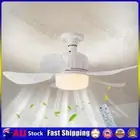 Socket Fan Light E27 Base 3 Speeds Modern LED Ceiling Fan Chandelier Ceiling Fan