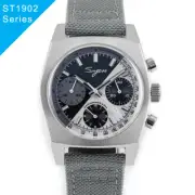Seagull Sugess ST1902 Panda 37mm Zorro Chronograph Domed Sapphire Lume 1963 BNIB