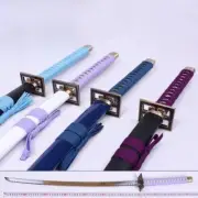 Real Size Bleach Katana Sword Ichigo Aizen Cosplay Prop Samurai Toy for Kids