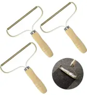 (3)Double-Sided Lint Remover - Reusable Portable Lint Roller