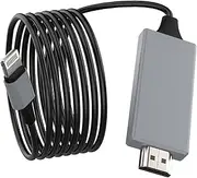 HDMI Cable Adapter for iPhone Lightning to TV Port Digital AV Connector (6.6ft) Sync Screen Cord Converter Projector Monitor Splitter for Apple MFI Certified for iPad Air 14 13 12 11 Pro Max Mini