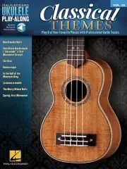 Classical Themes Sheet Music Ukulele Play-Along Book and Audio NEW 000127892