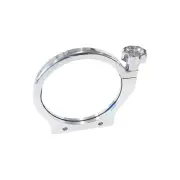 Aeroflow Billet Bottle Mount Bracket Polished Suits 88.9mm 3.5" Bottle