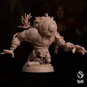 Sordalite Golem Type 1 Pose 2 | Arcane Minis | Dungeons & Dragons D&D Miniature