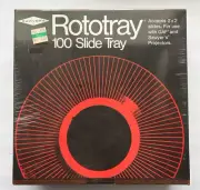 Sawyer's ROTOTRAY ROTARY PROJECTOR SLIDE Tray 100 2x2 #6001 NEW/SEALED!