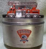 Timex Fossil Fire Engine Truck CLOCK Analog Vintage