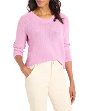 Nic+Zoe Crimpy Cord Sweater