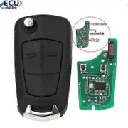 2 Buttons 433mhz Pcf7946/pcf7941 Chip Car Remote Key For Vauxhall Opel Astra H Zafira B 2005 2006 2007 2008 2009 2010
