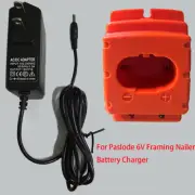 6V Battery Charger For Paslode AC/DC Adapter Framing Nailer 902000 902200 900420