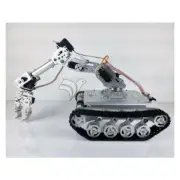 Shock Absorber RC Tank Car WiFi + 7-DOF Robot Arm Gripper + 7pcs MG996R Servos Z